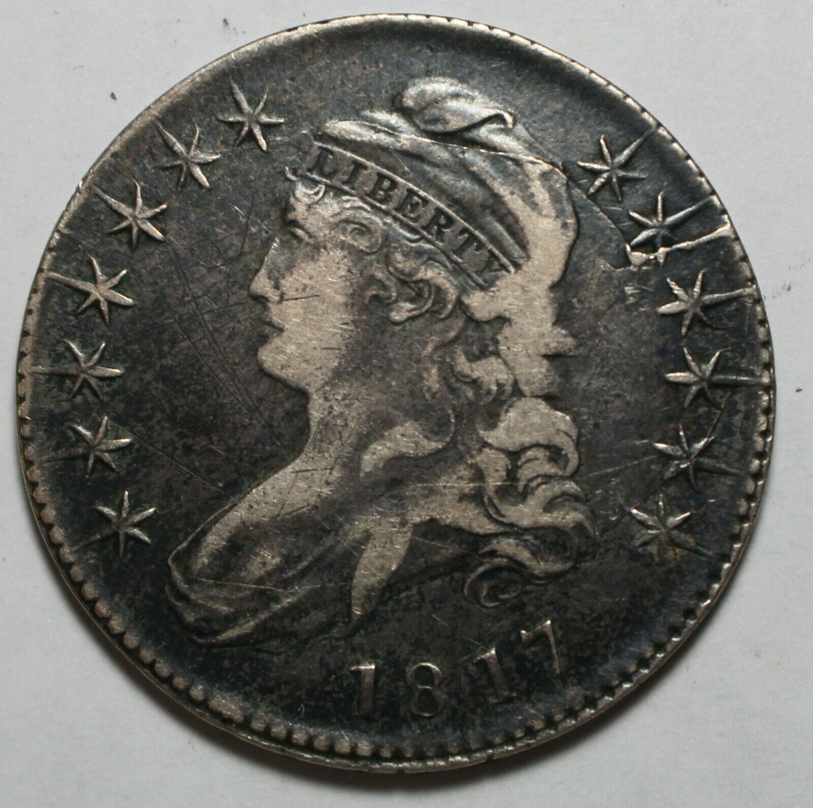 1817 Capped Bust Half Zc934