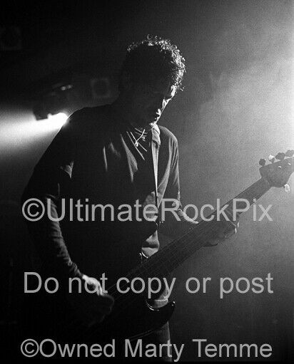 Jason Newsted Photo Metallica 8x10 Concert Photo By Marty Temme