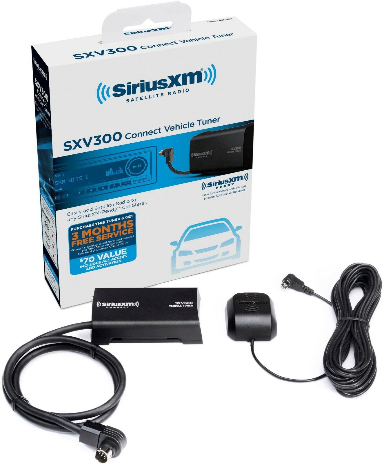 Siriusxm Sxv300v1 Satellite Radio Vehicle Tuner Kit (replaced Sxv200v1)