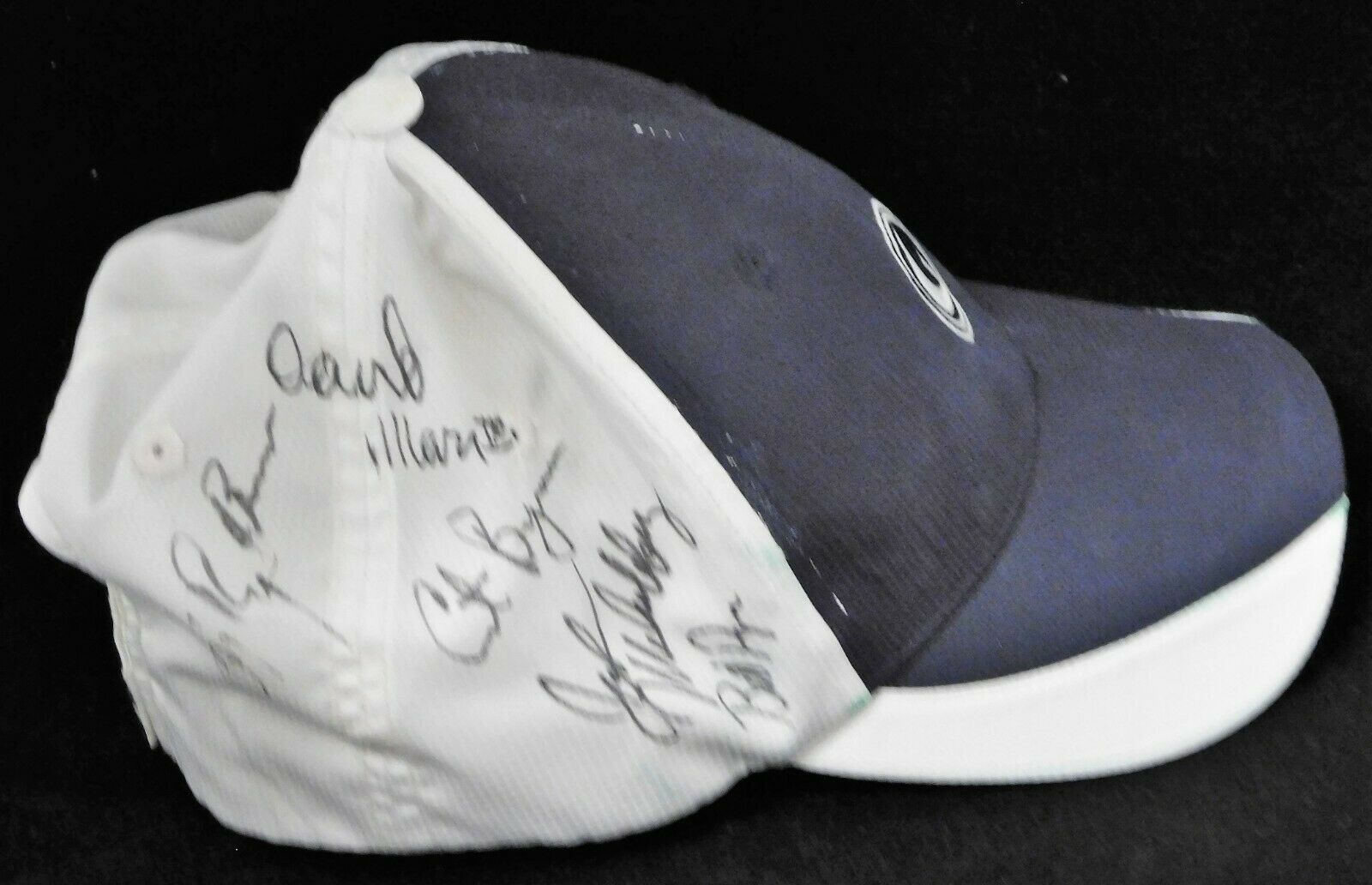 John Mahaffey, Billy Ray Brown, Curt Byrum Signed Golf Hat Jsa Authenticated