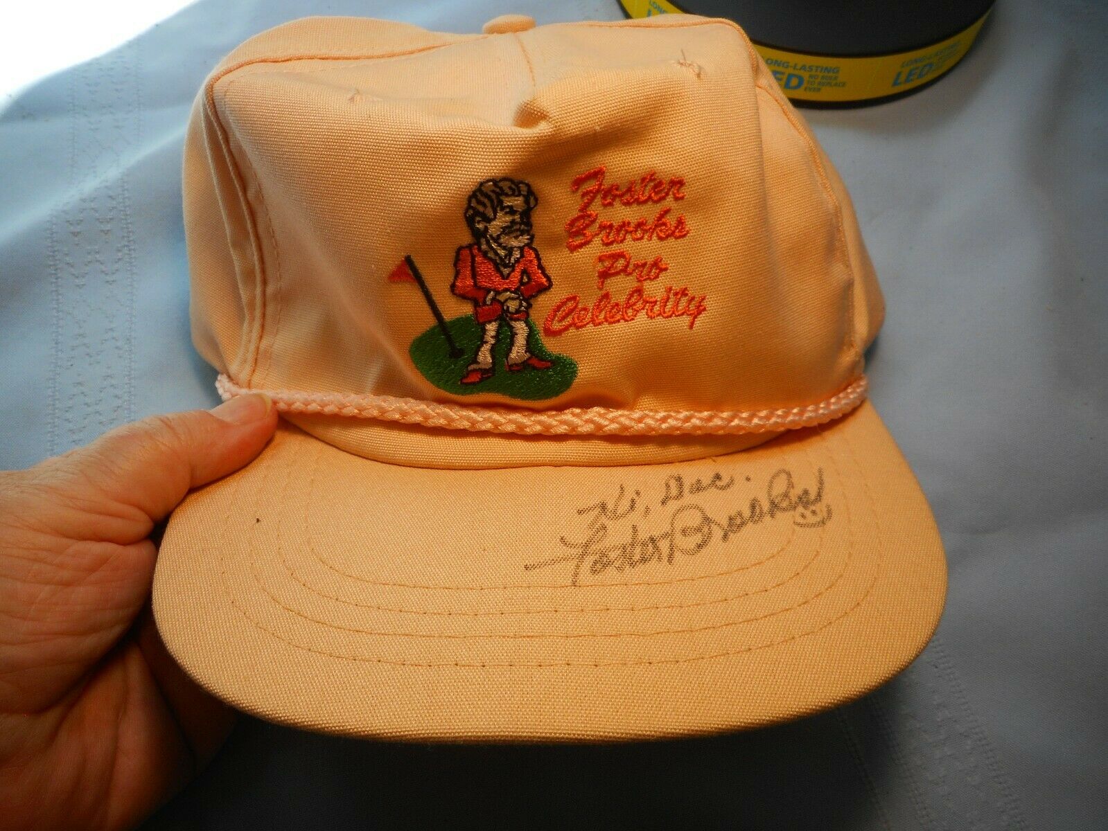 Vintage Foster Brooks Autographed Golf Hat