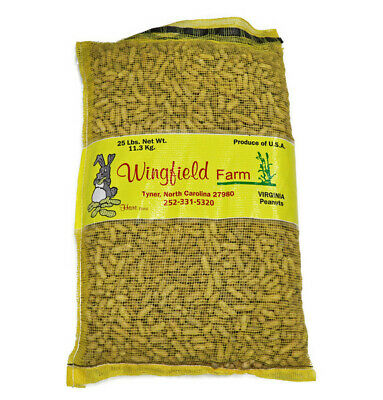Wingfield Farm Virginia In-shell Peanuts, 25 Pound Bag